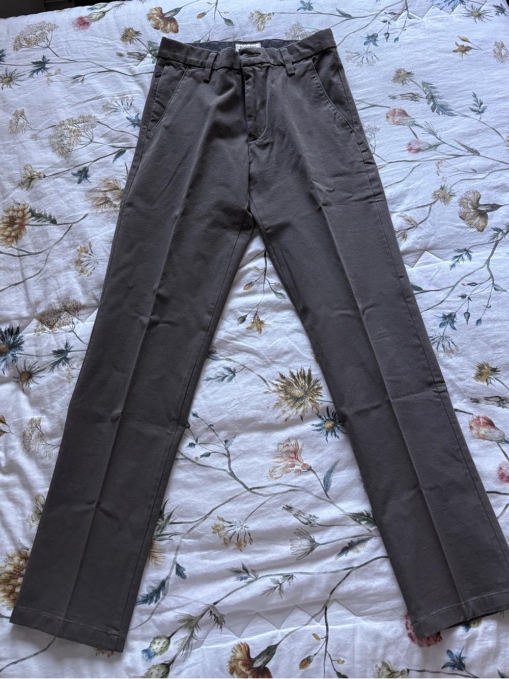 Dockers Men's 360 Flex Straight-Leg Chinos in Dark Pebble